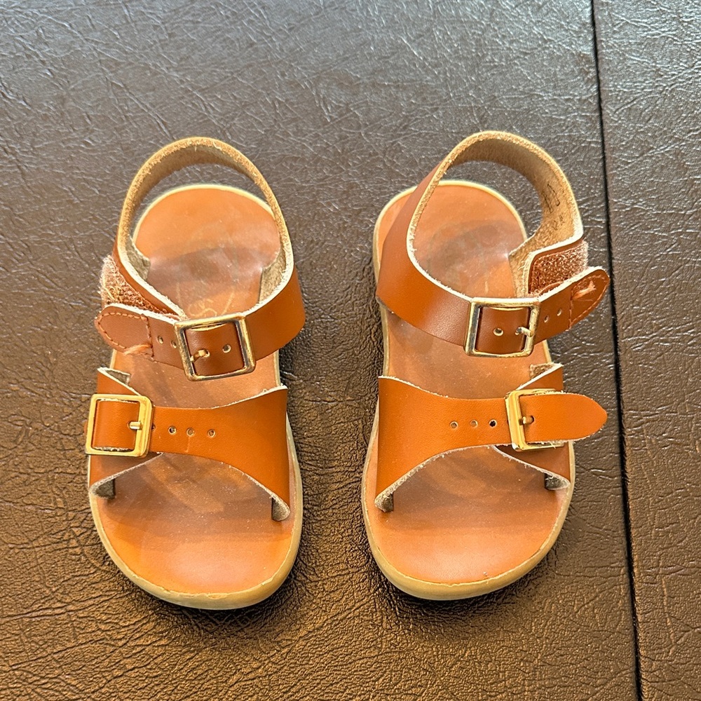 FootMates Brown Toddler Girl Sandals